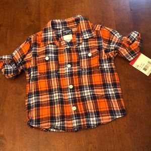 OshKosh plaid Shirt